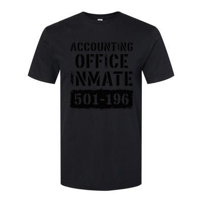 Accounting Office Inmate Costume Prison Accountant Softstyle CVC T-Shirt