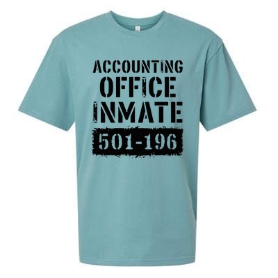 Accounting Office Inmate Costume Prison Accountant Sueded Cloud Jersey T-Shirt