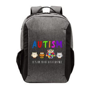 Autism Owl It's Ok to be Different Autism Awareness Vector Backpack