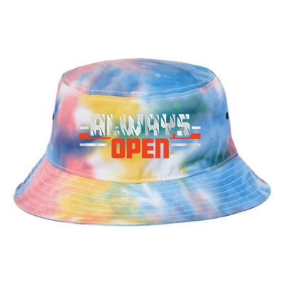 Always Open In Cincinnati Tie Dye Newport Bucket Hat