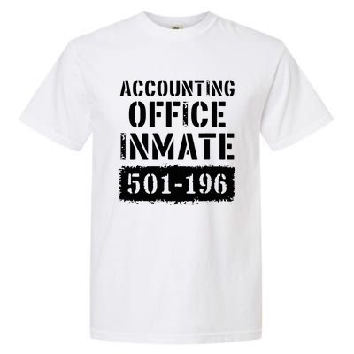 Accounting Office Inmate Costume Prison Accountant Garment-Dyed Heavyweight T-Shirt