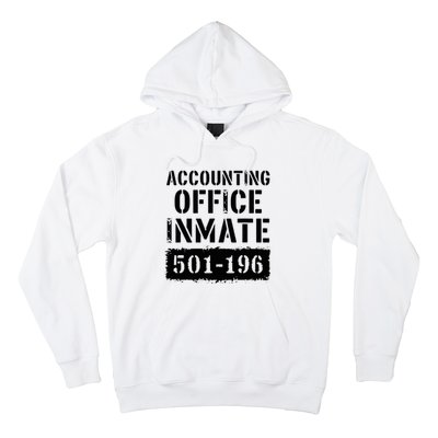 Accounting Office Inmate Costume Prison Accountant Hoodie