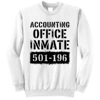 Accounting Office Inmate Costume Prison Accountant Sweatshirt