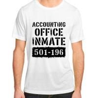 Accounting Office Inmate Costume Prison Accountant Adult ChromaSoft Performance T-Shirt