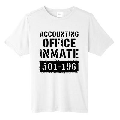 Accounting Office Inmate Costume Prison Accountant Tall Fusion ChromaSoft Performance T-Shirt