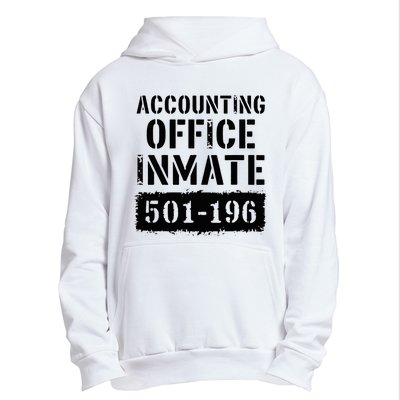 Accounting Office Inmate Costume Prison Accountant Urban Pullover Hoodie