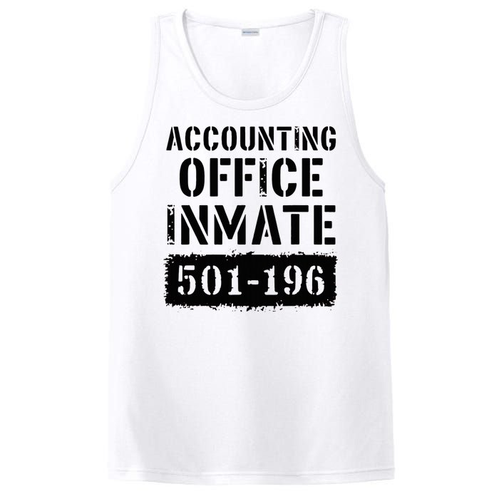 Accounting Office Inmate Costume Prison Accountant PosiCharge Competitor Tank