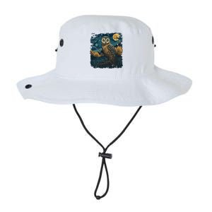 An Owl In The Night Forest Painting Legacy Cool Fit Booney Bucket Hat