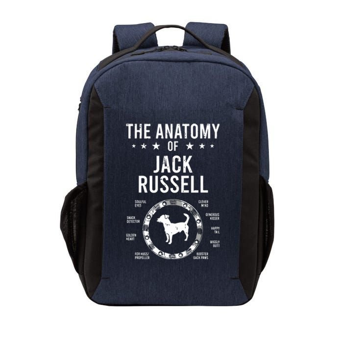 Anatomy Of Jack Russell Dog Lover Vector Backpack