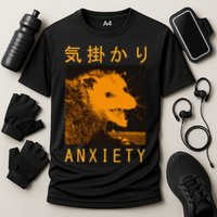 Anxiety Opossum Japanese Cooling Performance Crew T-Shirt