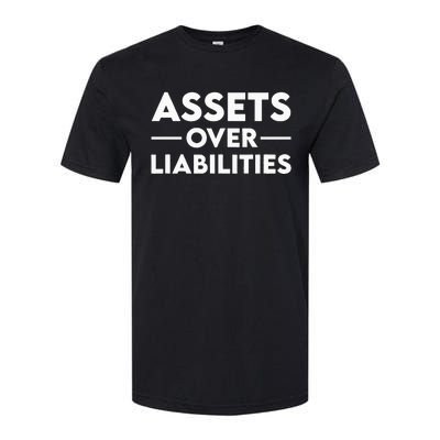 Assets Over Liabilities Accountant Softstyle CVC T-Shirt