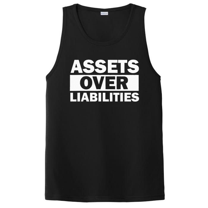 Assets Over Liabilities Entrepreneur Accountant Money PosiCharge Competitor Tank