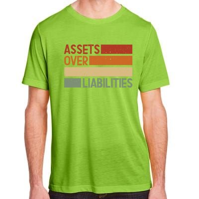 Assets Over Liabilities Gift Adult ChromaSoft Performance T-Shirt