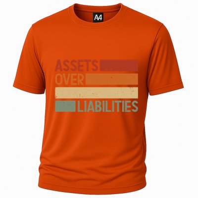 Assets Over Liabilities Gift Cooling Performance Crew T-Shirt