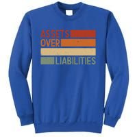 Assets Over Liabilities Gift Sweatshirt