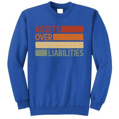 Assets Over Liabilities Gift Sweatshirt