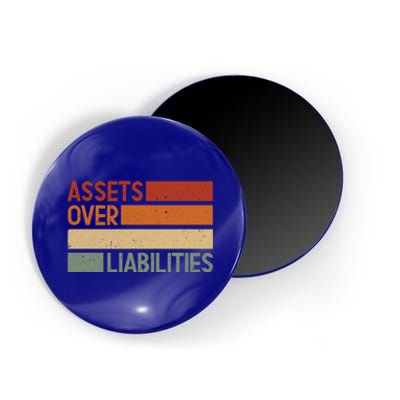 Assets Over Liabilities Gift Magnet