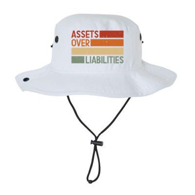 Assets Over Liabilities Gift Legacy Cool Fit Booney Bucket Hat