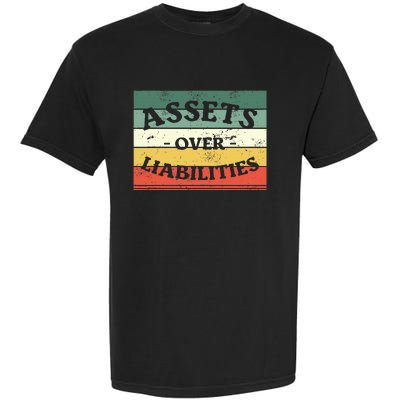 Assets Over Liabilities Accounting Accountant Cpa Garment-Dyed Heavyweight T-Shirt