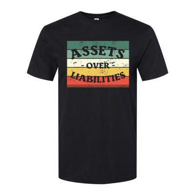 Assets Over Liabilities Accounting Accountant Cpa Softstyle CVC T-Shirt