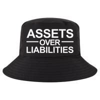 Assets Over Liabilities Accountant Inspirational Success Gift Cool Comfort Performance Bucket Hat