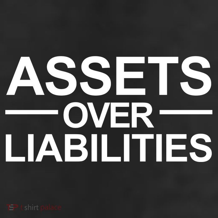 Assets Over Liabilities Accountant Inspirational Success Gift 7 Panel Mesh Trucker Snapback Hat