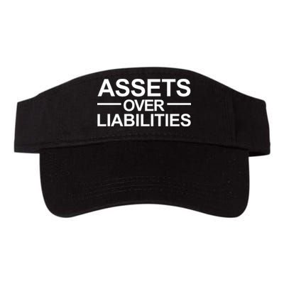 Assets Over Liabilities Accountant Inspirational Success Gift Visor