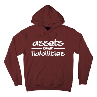 Assets Over Liabilities Accountant Hoodie