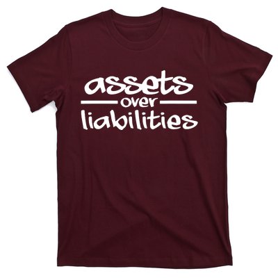 Assets Over Liabilities Accountant T-Shirt