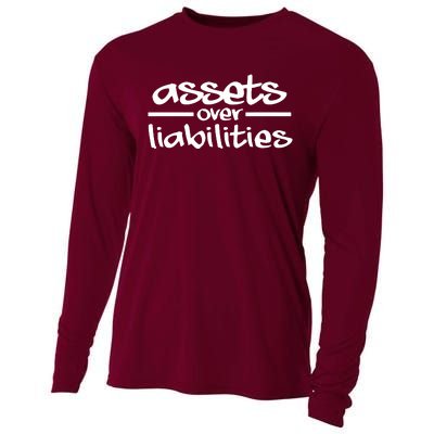 Assets Over Liabilities Accountant Cooling Performance Long Sleeve Crew