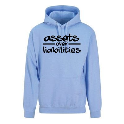 Assets Over Liabilities Accountant Unisex Surf Hoodie