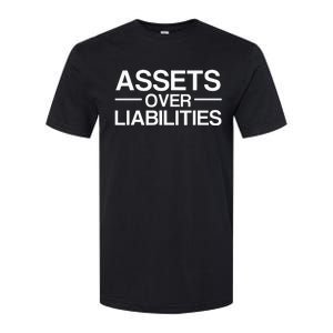 Assets Over Liabilities Accountant Softstyle CVC T-Shirt