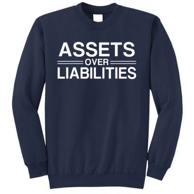 Assets Over Liabilities Accountant Sweatshirt