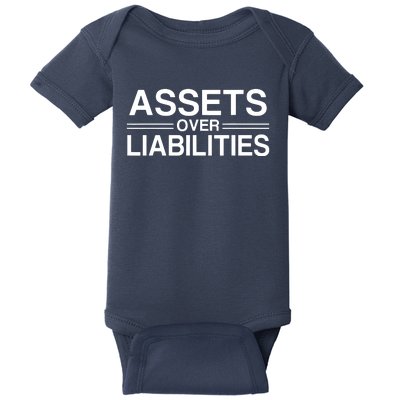 Assets Over Liabilities Accountant Baby Bodysuit