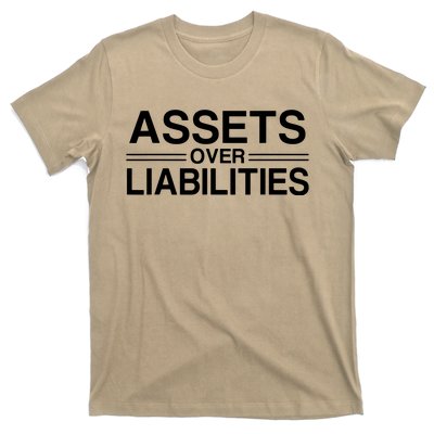 Assets Over Liabilities Accountant T-Shirt