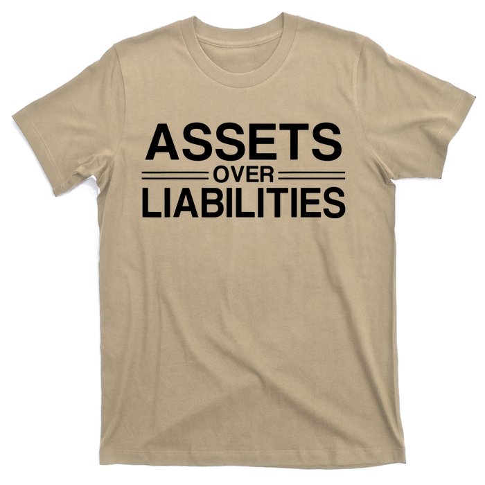 Assets Over Liabilities Accountant T-Shirt