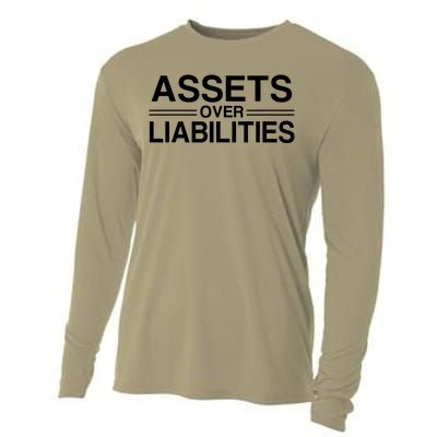 Assets Over Liabilities Accountant Cooling Performance Long Sleeve Crew