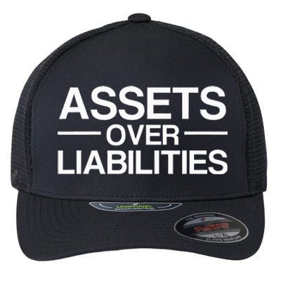 Assets Over Liabilities Accountant Flexfit Unipanel Trucker Cap