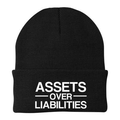 Assets Over Liabilities Accountant Beanie