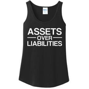 Assets Over Liabilities Accountant Ladies Essential Tank