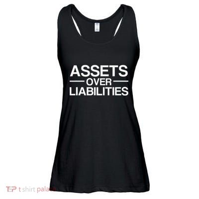 Assets Over Liabilities Accountant Ladies Essential Flowy Tank