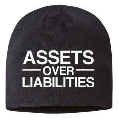 Assets Over Liabilities Accountant Sustainable Beanie