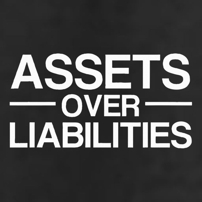 Assets Over Liabilities Accountant 25L Jumbo Tote