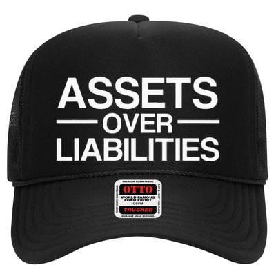 Assets Over Liabilities Accountant Trucker Hat