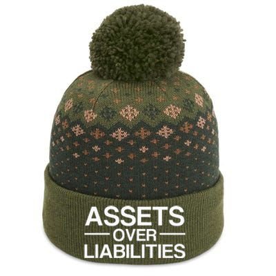 Assets Over Liabilities Accountant The Baniff Cuffed Pom Beanie