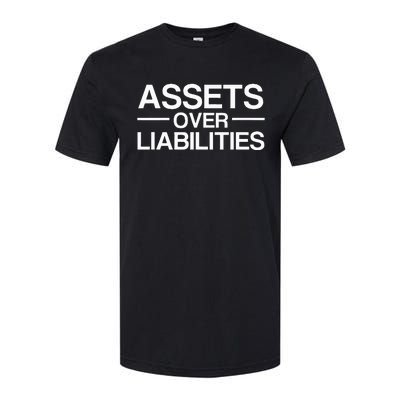 Assets Over Liabilities Accountant Softstyle CVC T-Shirt