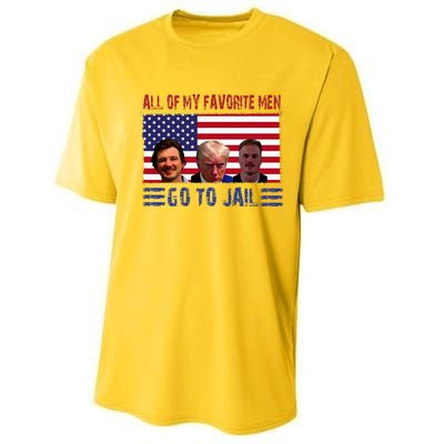 All Of My Favorite Go To Jail Trump Performance Sprint T-Shirt