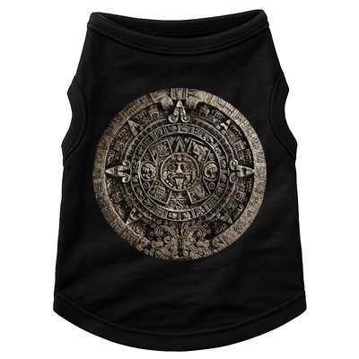 Aztec Or Mayan Calendar Maya Doggie Tank