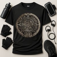 Aztec Or Mayan Calendar Maya Cooling Performance Crew T-Shirt