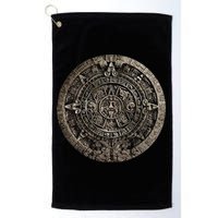 Aztec Or Mayan Calendar Maya Golf Towel